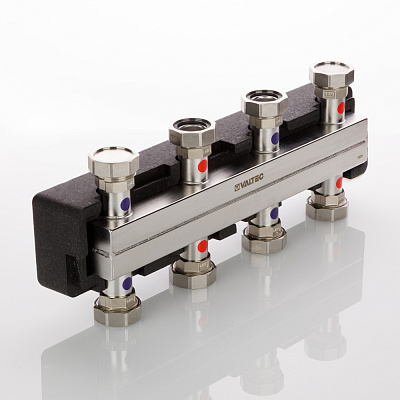 Коллектор VALTEC Varimix INOX на 8 выходов (VT.VAR30.SS.0808)