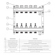 Коллектор Royal Thermo для теплого пола с расходомерами 1х3/4ЕК с 2 контурами