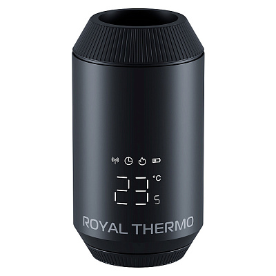 Термостат электронный Royal Thermo SMART HEAT 2.0, 5-30, М30х1,5 черный (RATESH23015BL)