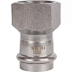 Переходник Rommer пресс 28х1, ВПр-ВР, нержавеющая сталь