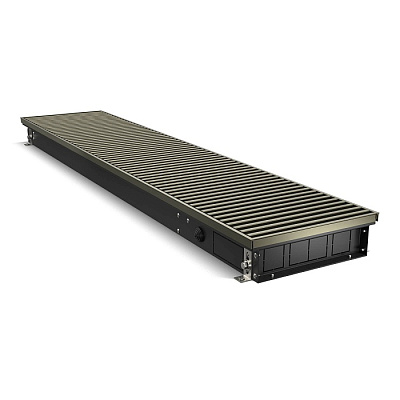 Внутрипольный конвектор с естественной конвекцией Royal Thermo 75/250/2400-DG-U-DB